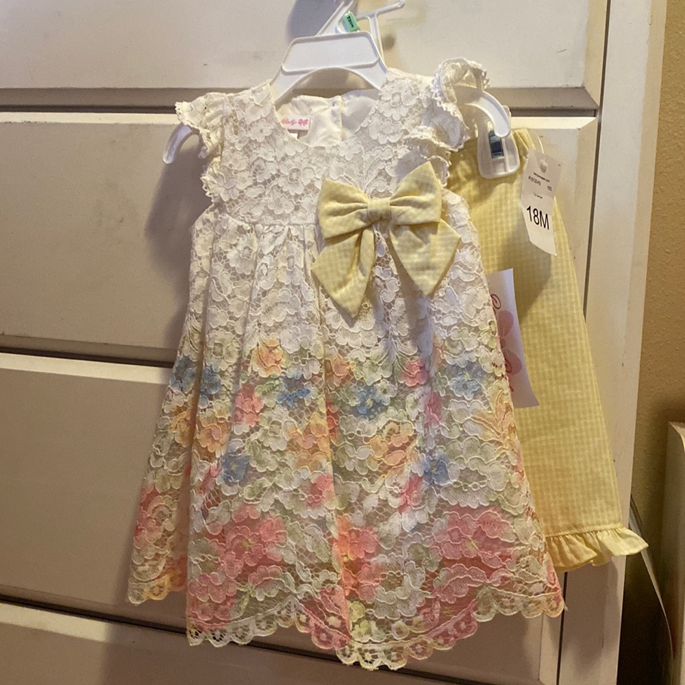 18 mo Bonnie Baby 2-piece Outfit